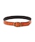 《直営店限定》COW LEATHER BELT DOUBLE PIN