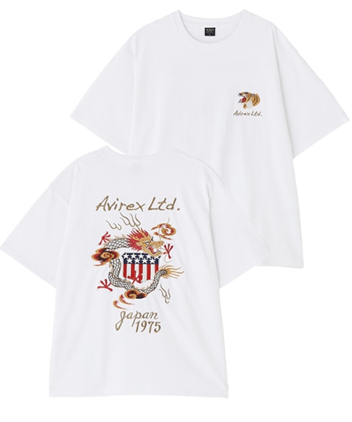 《WEB&DEPOT限定》SOUVENIR EMBROIDERY T-SHIRT