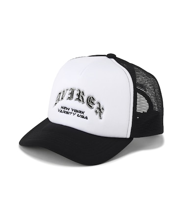 VARSITY OLD ENGLISH ARCH LOGO MESH CAP