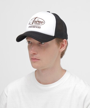 VARSITY OVAL LOGO MESH CAP
