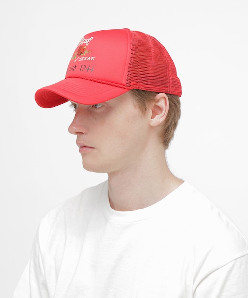 SURPLUS ROSE MOTIF MESH CAP