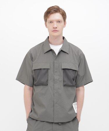 《URBAN GEAR》HEAT SHIELD MESH POCKET NYLON SHIRT