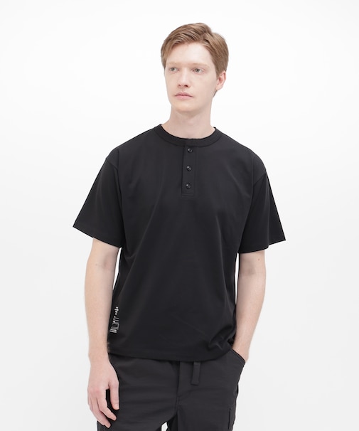 《URBAN GEAR》HEAT SHIELD HENRY NECK T-SHIRT