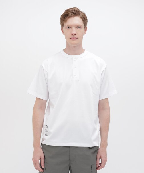 《URBAN GEAR》HEAT SHIELD HENRY NECK T-SHIRT