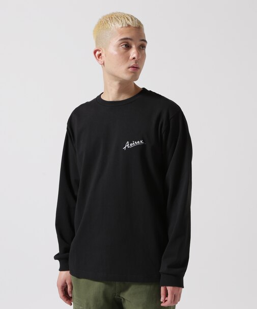 《WEB＆DEPOT限定》MILITARY MOTIF LONGSLEEVE T-SHIRT