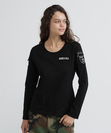 《WOMAN》FATIGUE L/S T-SHIRT
