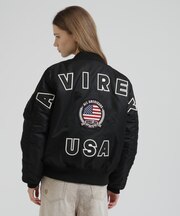 《WOMAN/直営店限定》MA-1 BIG LOGO FLAG