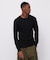 《DAILY／デイリー》L／S THERMAL HENRY NECK T-SHIRT