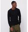《DAILY／デイリー》L／S THERMAL HENRY NECK T-SHIRT