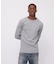 《DAILY／デイリー》L／S THERMAL CREW NECK T-SHIRT