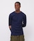 《DAILY／デイリー》L／S THERMAL CREW NECK T-SHIRT