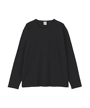 《DAILY/デイリー》BIG SIZE RIB L/S CREW NECK T-SHIRT