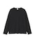 《DAILY／デイリー》BIG SIZE RIB L／S CREW NECK T-SHIRT