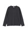 《DAILY／デイリー》BIG SIZE RIB L／S CREW NECK T-SHIRT