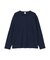 《DAILY／デイリー》BIG SIZE RIB L／S CREW NECK T-SHIRT