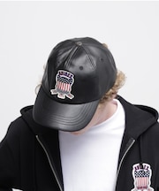 VARSITY LEATHER CAP "SIGNATURE