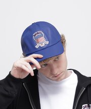 VARSITY LEATHER CAP "SIGNATURE