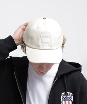 VARSITY LEATHER CAP "SIGNATUR