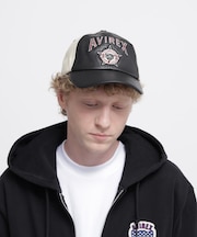 VARSITY LEATHER CAP "WILD BEAR