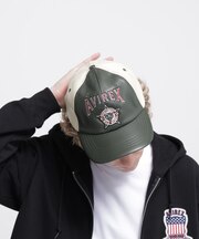 VARSITY LEATHER CAP "WILD BEAR