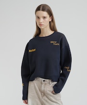 LOGO JACQUARD AND EMBROIDERY TOPS