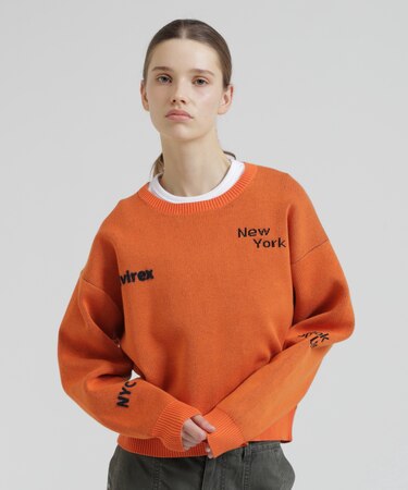 LOGO JACQUARD AND EMBROIDERY TOPS