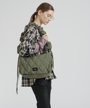 《直営店限定》QUILTING RUCHED SHOULDER STRAP BAG