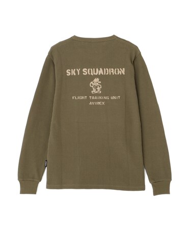 《WEB&DEPOT限定》MINI WAFFLE L／S T-SHIRT