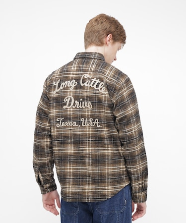 L/S CHECK SHIRT”LONG CATTLE DRIVE”