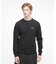 HONEYCOMB WAFFLE L／S CREW T-SHIRT