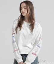 《AVIREX×PEANUTS》COLORFUL L／S T-SHIRT