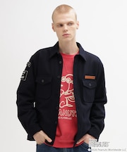 《AVIREX × PEANUTS》CPO SHIRT ”FLYING ACE”