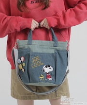 《AVIREX×PEANUTS》JOE COOL DENIM MINI TOTE BAG