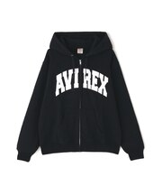 DAILY LOGO FULL ZIP HOODIE