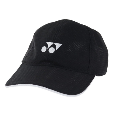 ヨネックス（YONEX）テニス UVカット メッシュキャップ 40002-007 黒 速乾