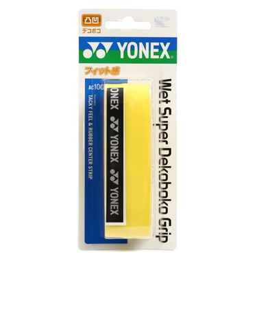 ヨネックス（YONEX）テニスグリップテープ ウェットスーパーデコボコ グリップ AC104-004