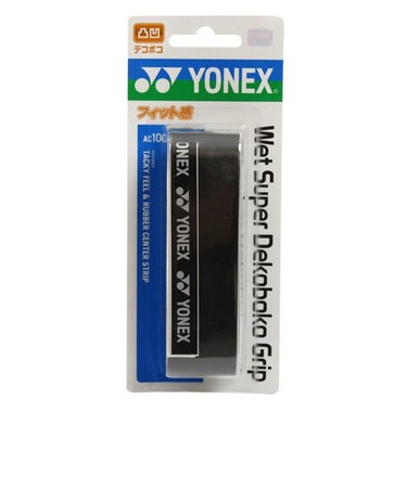 ヨネックス（YONEX）テニスグリップテープ ウェットスーパーデコボコ グリップ AC104-007