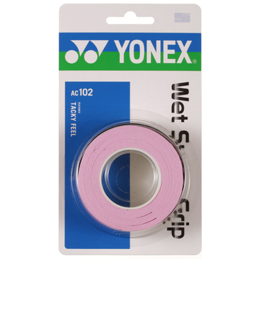 ヨネックス（YONEX）テニスグリップテープ ウェットスーパーグリップ 3本入り AC102-128