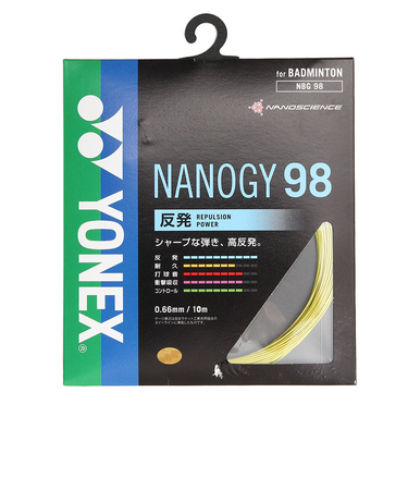 ヨネックス（YONEX）バドミントン ストリング ナノジー98 NBG98-004