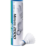 ヨネックス（YONEX）バドミントン シャトル ナイロン メイビス(6個入り) M-2000P 自主練
