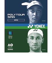 ヨネックス（YONEX）硬式テニスストリング ポリツアースピン(POLYTOUR SPIN) PTGSPN-060
