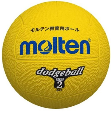 モルテン（molten）ドッジボール2号 D2Y