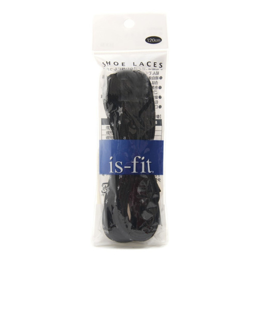 イズフィット（is-fit）シューレース 120cm AP6 スターブラック