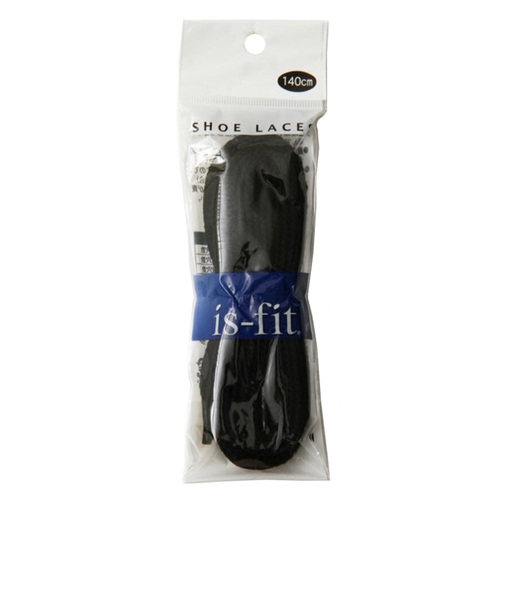 イズフィット（is-fit）シューレース 靴ひも 140cm K2 ブラック