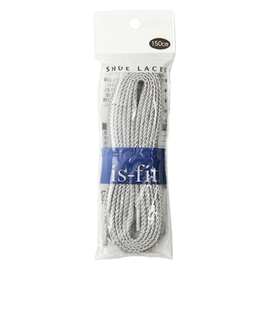 イズフィット（is-fit）シューレース 150cm GS2 シルバー オンライン価格