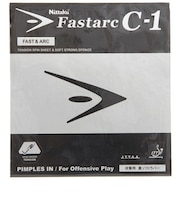 ニッタク（Nittaku）卓球ラバー ファスターク C1 黒 裏ソフト NR-8706