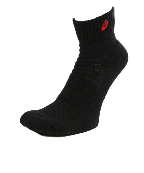 アシックス（ASICS）バスケットボール ソックス ベリーショートソックス 13 XAS155.9023 黒