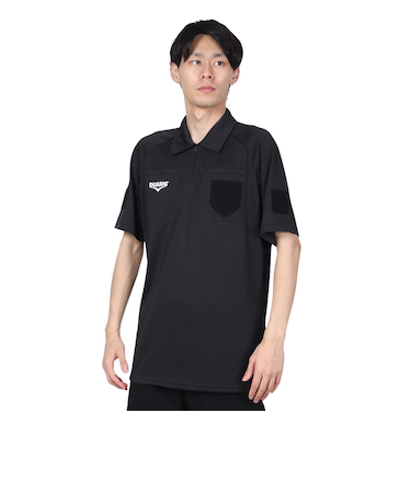 デュアリグ（DUARIG）サッカー ウェア メンズ 半袖 レフェリーシャツ 741D6KS2876BLK