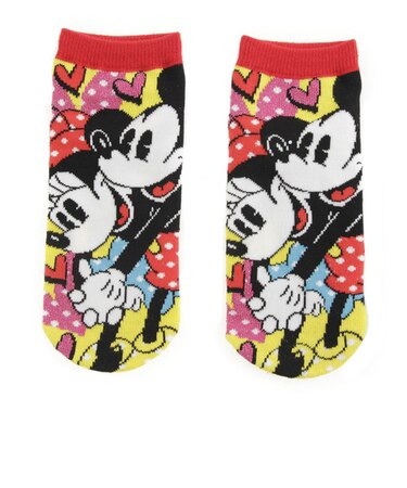 ソックス ミッキー&ミニードットラブ ZZS743