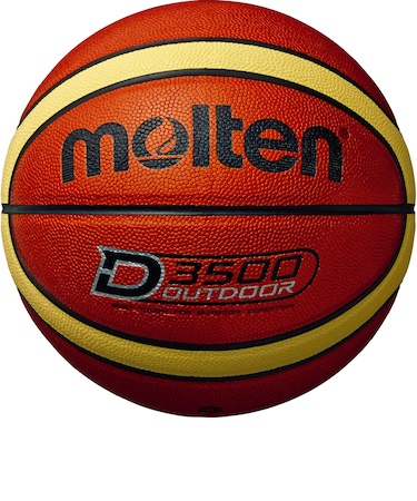 モルテン（molten）バスケットボール 6号球 (一般 大学 高校 中学校) 女子 D3500 B6D3500 自主練